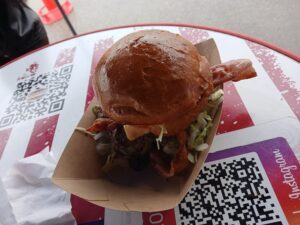 Einer der besten Burger im Münchner Outback. 